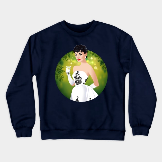 Sabrina Fair Crewneck Sweatshirt by AlejandroMogolloArt